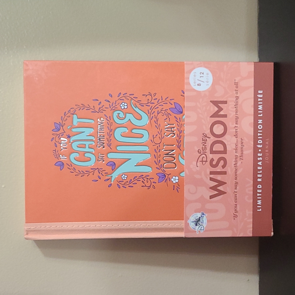 Disney Wisdom Bambi Thimper Journal Limited Edition